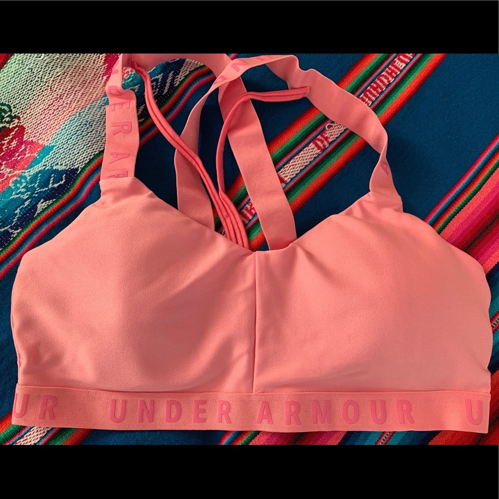 Low impact strappy sports bra Underarmour